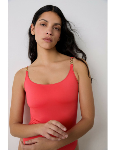 Maillot de bain 1 pièce détails bijoux