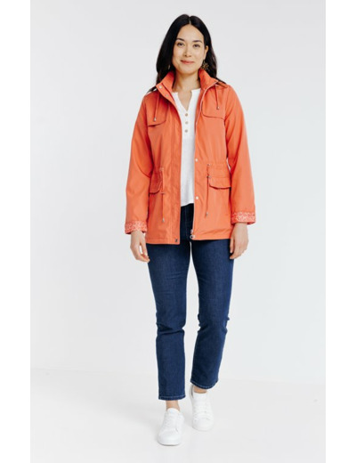 Parka à capuche