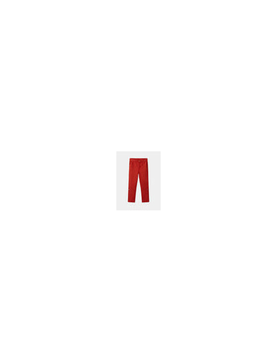 Pantalon rouge à retrousser pour garçons