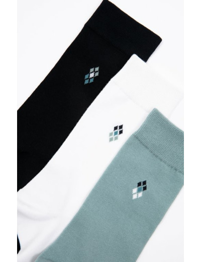 Lot de 3 paires chaussettes homme
