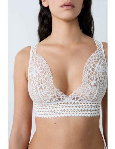 Soutien-gorge N.8 - Le triangle sans armatures
