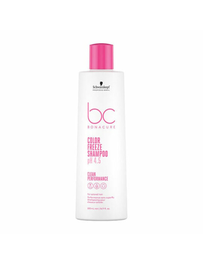 Shampooing pour cheveux colorés BC Color Freeze 500ml