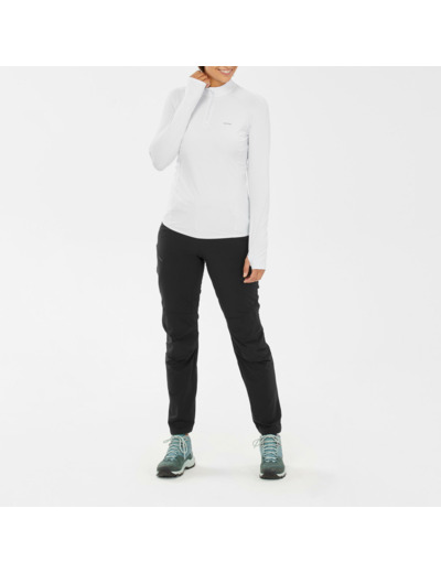 T-Shirt manches longues de randonnée montagne - Anti UV Femme