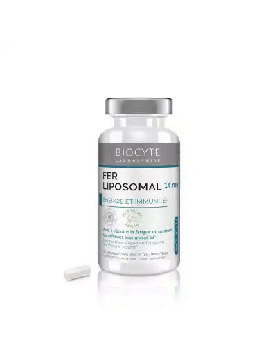 Biocyte Fe Fer Liposomal Gélules Boîte De 30