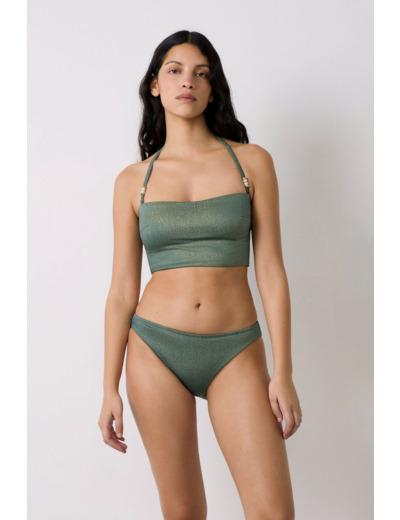 Culotte bikini bas de maillot irisé