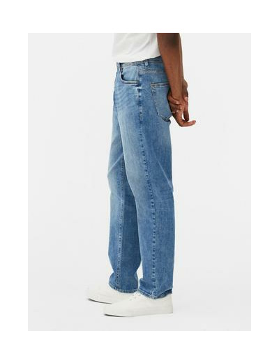 Jean droit taille mi-haute