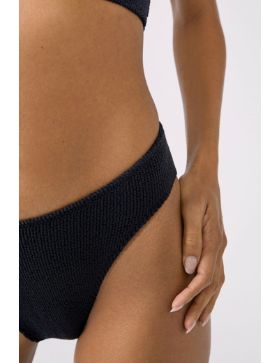 Bikini high leg en matière extensible bas de maillot