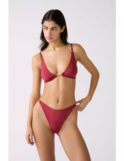 Brésilien high leg bas de maillot