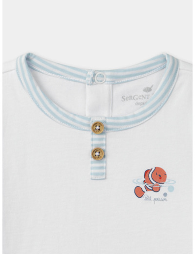 Ensemble haut manches courtes, short et bandana
