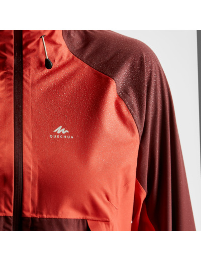 Veste imperméable de randonnée montagne - mh500 - femme