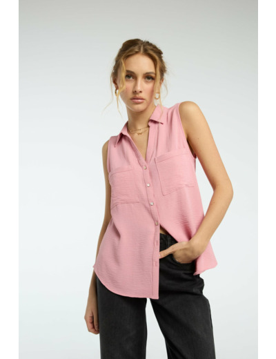 Blouse avec coupe V