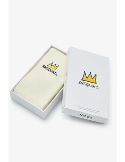 Coffret chaussettes licence Basquiat - Ecru