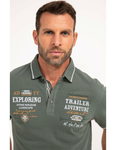 Polo manches courtes DESERT