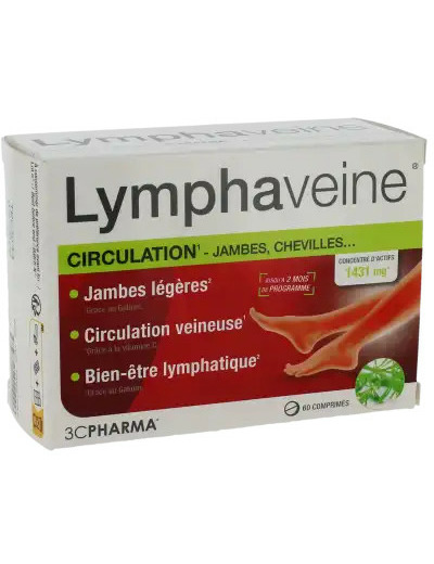 Lymphaveine Circulation Comprimés Boîte De 60