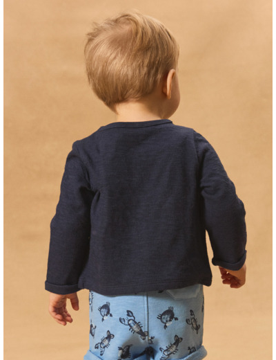 Cardigan en tubique