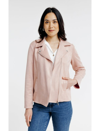 Perfecto non doublé en suédine