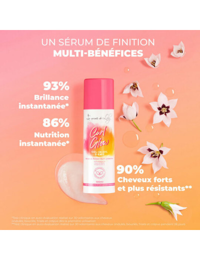 Gel en huile 3 en 1 Curl Glow