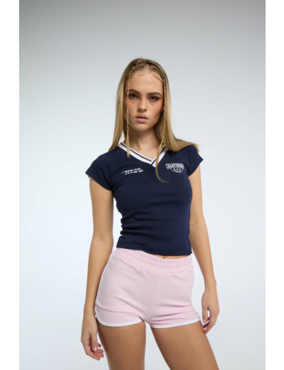 T-Shirt à col en V
