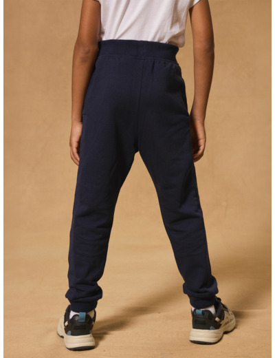Jogging Bleu Marine Bi-matière