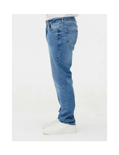 Jean droit taille mi-haute