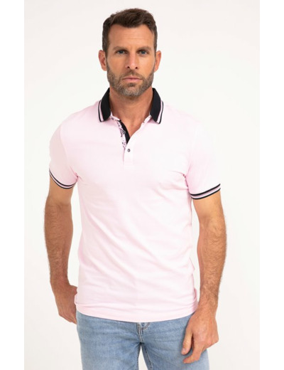 Polo manches courtes Rosy