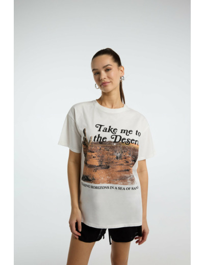 T-Shirt avec impression