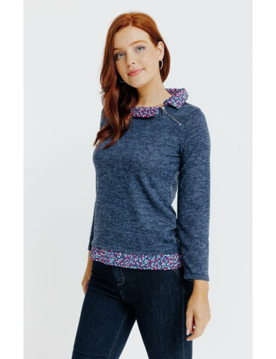 T-Shirt 2En1 Manches Longues