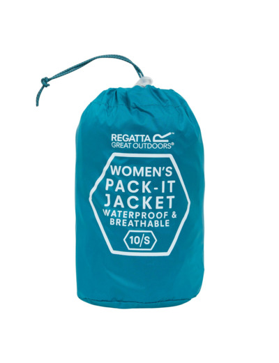 VESTE PACK IT TURQUOISE