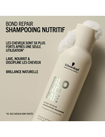 Shampooing nutritif Blondme Bond Repair
