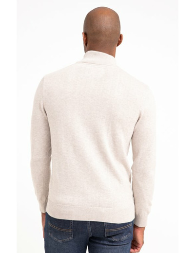 Pull Col Montant Zippé
