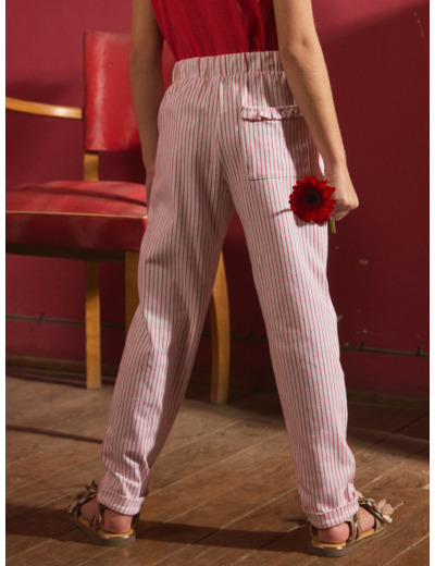 Pantalon rayé