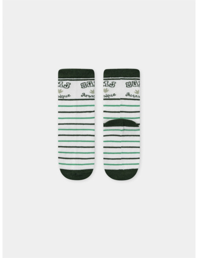 Lot de 3 paires de chaussettes à rayures ou imprimés Garçon
