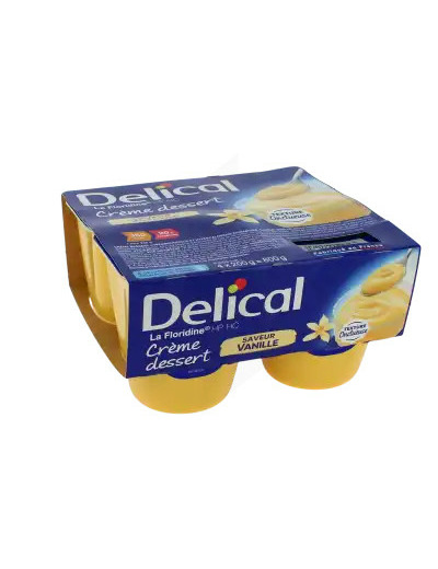 Delical Crème Hp Hc Florid Nutrim Vanille 4/200 G