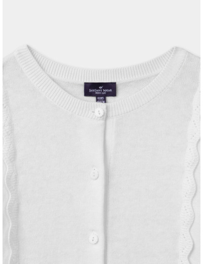 Gilet écru