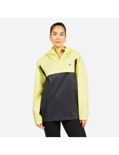 Vareuse coupe-vent de voile et kayak Adulte - 100 jaune citron gris