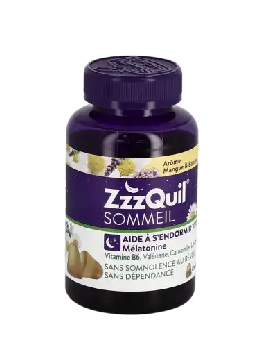 Zzzquil Sommeil Mangue Banane Gommes Pot De 60