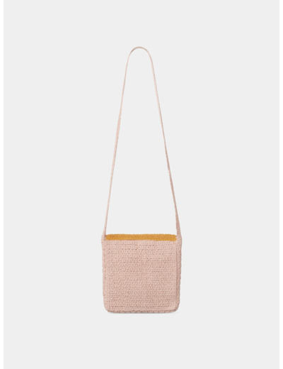 Sac orange en crochet