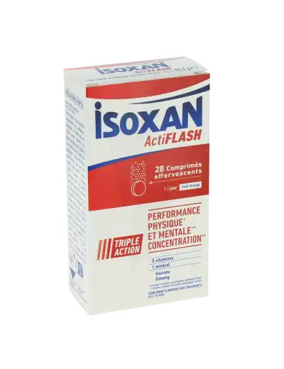 Isoxan Actiflash Comprimés Effervescents Boîte De 28