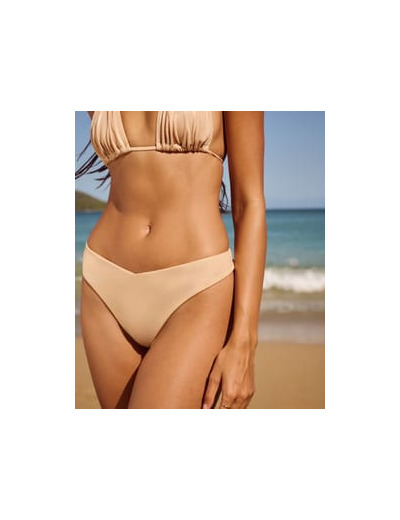 Maillot de bain triangle matière irisée effet mouillé