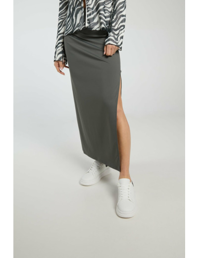 Jupe midi ajustée