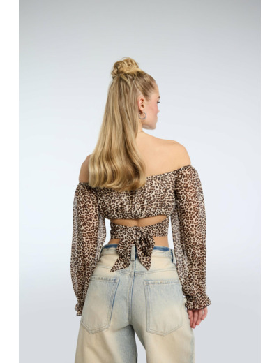 Blouse épaule libre
