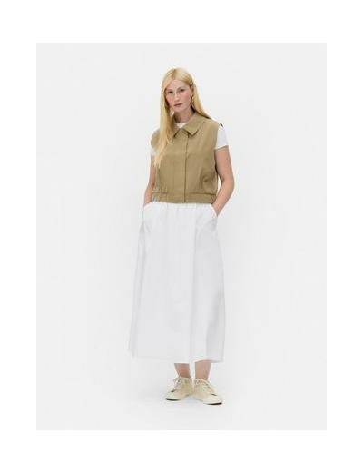 Blouson bomber court sans manches