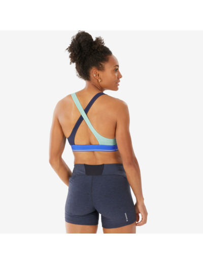 SHORT D'ESCALADE STRETCH - EDGE GRIS FEMME