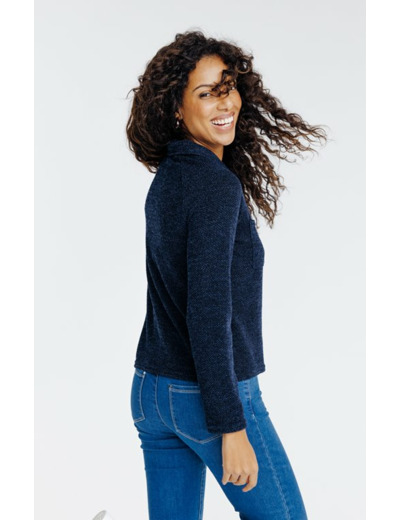 Cardigan boutons fantaisie