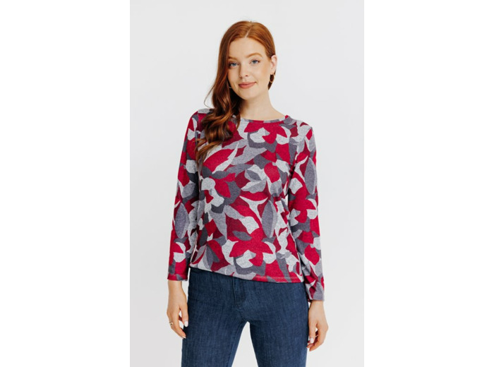 T-Shirt Imprime Manches Longues