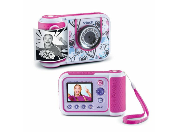 APPAREIL PHOTO KIDIZOOM PRINT CAM COULEUR ROSE