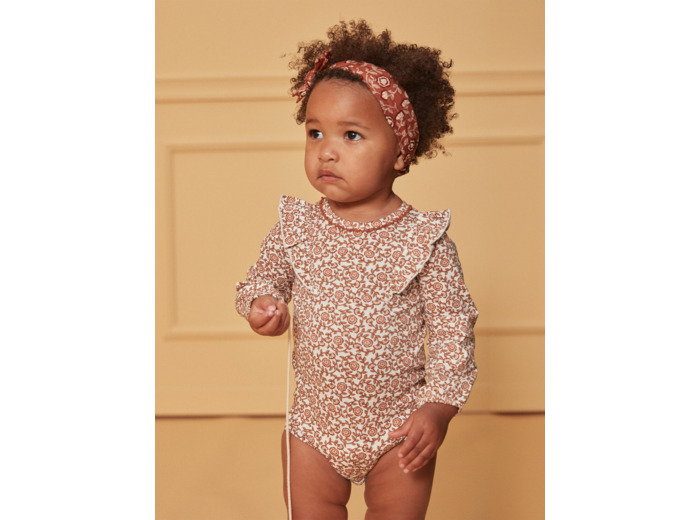 Body imprimé fleuri