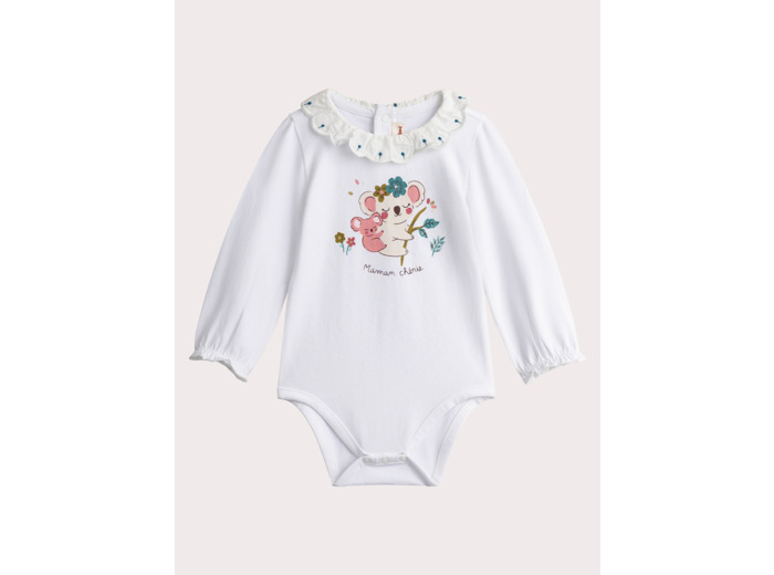 Body à manches longues pour bébé fille