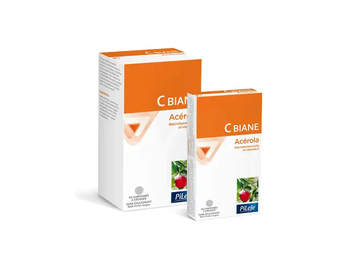 Pileje C Biane Acérola 60 Comprimés