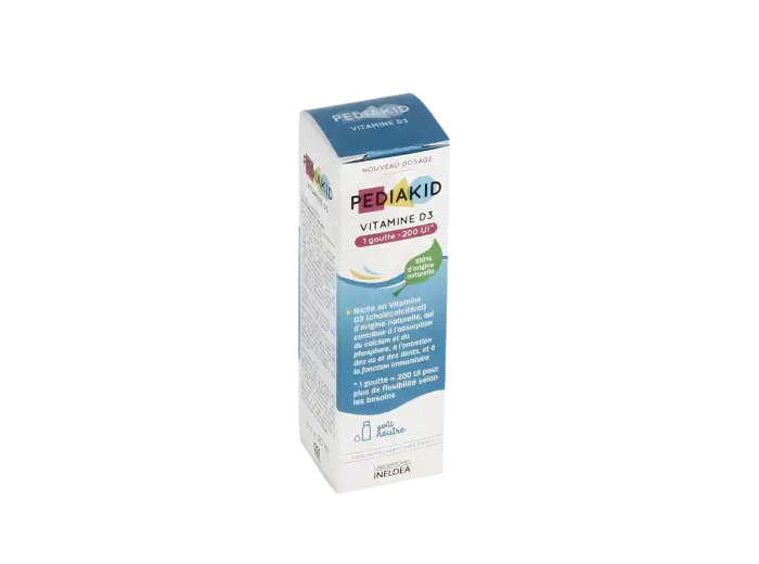 Pédiakid Vitamine D3 Solution Buvable 20ml